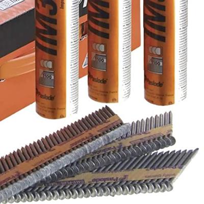 Paslode 34° Papier Gebonden Stripnagels IM350 | D-Kop | 2,8x51 mm | Galv-Plus® | Ring | +3x Gas VE=3300 - 141204 Paslode 34° Papier Gebonden Stripnagels IM350 | D-Kop | 2,8x51 mm | Galv-Plus® | Ring | +3x Gas VE=3300 - 141204