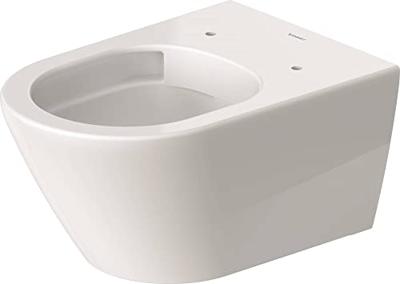 Toilet Duravit D-Neo Wand Set Rimless Diepspoel 54 cm Durafix Hoogglans Wit Duravit - thumbnail