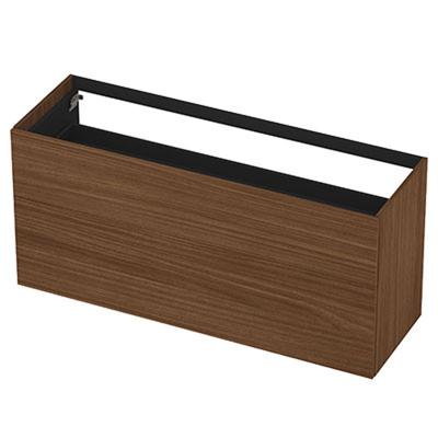 INK - Onderkast 2 Laden Push To Open Decor - 1400x450x650 Mm - Warm Walnoot