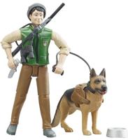 Bruder 62660 BWorld Boswachter met Hond - thumbnail