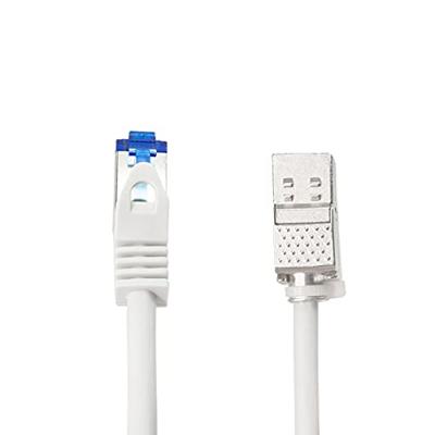 LogiLink CC5152S RJ45 Netwerkkabel, patchkabel CAT 6A S/FTP 25 m Grijs Snagless 1 stuk(s)