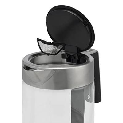 Princess 01.236041.01.001 Waterkoker Aantal/Volume: 1.7 l RVS, Zwart Princess 01.236041.01.001 Waterkoker Aantal/Volume: 1.7 l RVS, Zwart