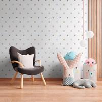 AS Creation Little Love blauw behang | 381433 - thumbnail