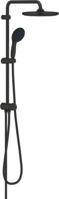GROHE QuickFix Vitalio Start Systeem 250 Flex douchesysteem met omstelkraan voor wandmontage Mat Zwart