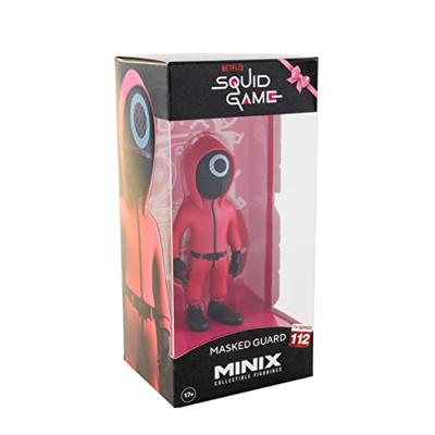 Squid Game Minix Figure Masked Circle Guard 12 cm