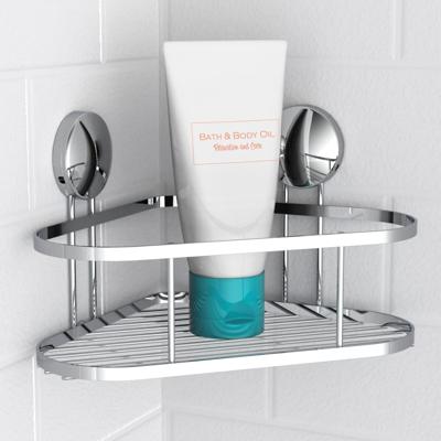 EISL Douchemaandje | chroom | hoekig | ophangen zonder boren en schroeven - BA0200 BA0200