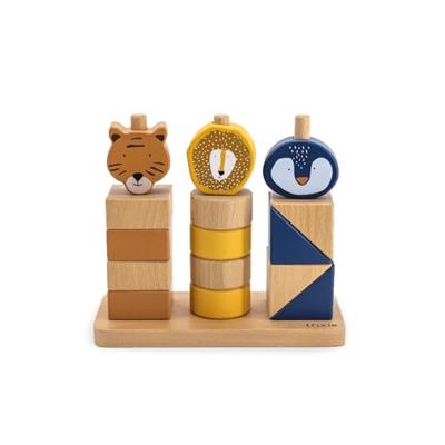 Trixie houten stapel puzzel dieren Trixie houten stapel puzzel dieren