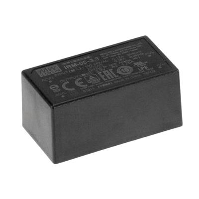 MEAN WELL IRM-05-3.3 AC/DC-printnetvoeding 3.3 V/DC 1.25 A 4.1 W MEAN WELL IRM-05-3.3 AC/DC-printnetvoeding 3.3 V/DC 1.25 A 4.1 W