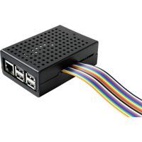 Renkforce RBP-ALC100 SBC-behuizing Geschikt voor serie: Raspberry Pi® Incl. actieve koeler Zwart - thumbnail