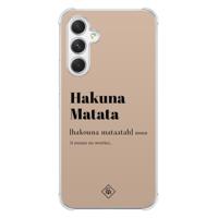 Samsung Galaxy A54 shockproof hoesje - Hakuna matata - thumbnail