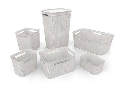 Rotho Brisen Flexibele wasmand 41L wit