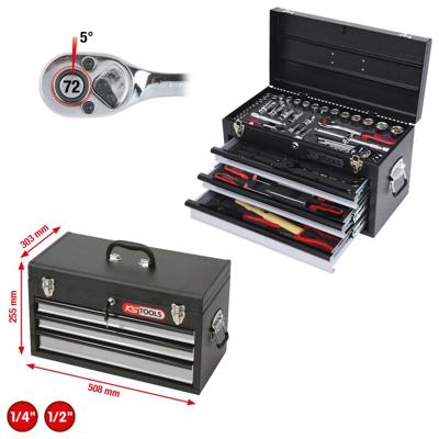 KS Tools 9180200 918.0200 Gereedschapsset Universeel 99-delig