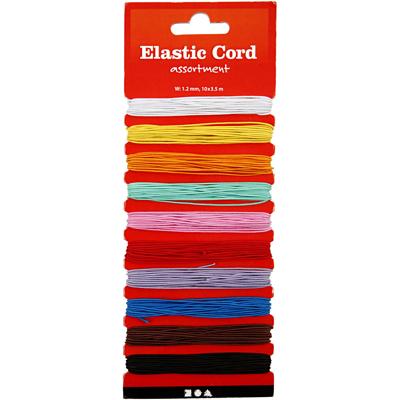Creativ Company Elastiek kleur dikte 1mm, 10x3,5m Creativ Company Elastiek kleur dikte 1mm, 10x3,5m