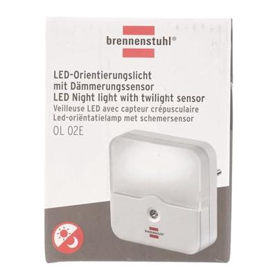 Brennenstuhl Nachtlampje met schemeringsschakelaar - 2 leds