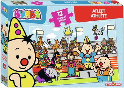 Studio 100 Bumba puzzel atleet, 12st. Studio 100 Bumba puzzel atleet, 12st.