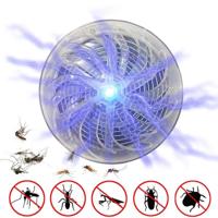 Zonne-energie Mosquito Killer Home insect pest Killer UV-licht lamp buiten indoor Mosquito bug Zapper afstotend - thumbnail