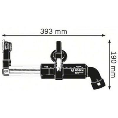 Bosch Accessoires GDE 16 Plus Stofafzuigtelescoop voor boorhamers - 1600A0015Z