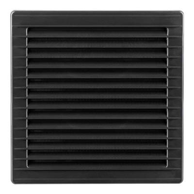Ventilatierooster EDM 87726 Antraciet 17 x 17 x 1,15 cm Muggennet Ventilatierooster EDM 87726 Antraciet 17 x 17 x 1,15 cm Muggennet