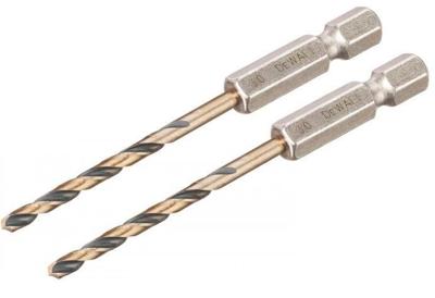 DeWalt Accessoires dt20602-qz | metaalboor | 3 mm | impact black & gold | hex | 2 stuks - dt20602-qz