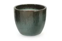 Mcollections bloempot egg geglazuurd 38x32 cm mos - thumbnail