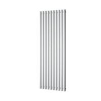 Plieger Designradiator Trento 1357 Watt Middenaansluiting 180x59 cm Wit Structuur - thumbnail
