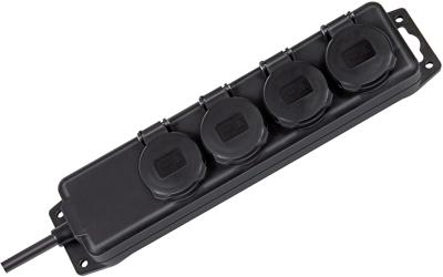 Brennenstuhl Stopcontactverdeler IP44 4-voudig, 2m stekkerdoos Brennenstuhl Stopcontactverdeler IP44 4-voudig, 2m stekkerdoos