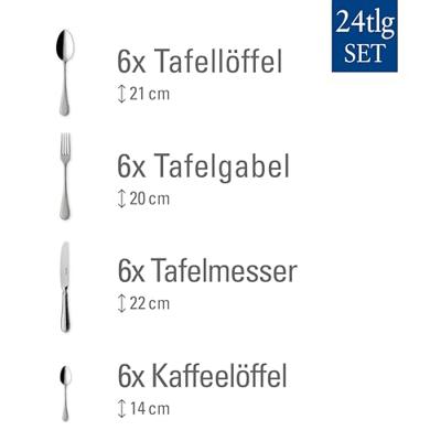 VILLEROY & BOCH - Kreuzband-Septfontaines - Bestekset 6 persoons 30-dlg