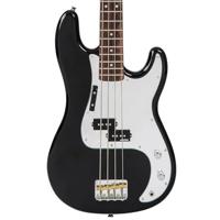 Vintage V4 Reissued Rocker Black basgitaar - thumbnail