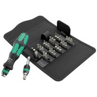 Wera kraftform kompakt 71 security dopsleutel (zwart/groen, 32-delig) - thumbnail
