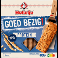 Bolletje Goed Bezig! 22% Proteine 9 Stuks 200 g bij Jumbo - thumbnail