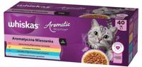 WHISKAS Aromatic selection Mix - nat kattenvoer - 40x85g - thumbnail