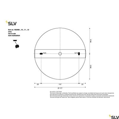 SLV ONE 80 1002911 Hanglamp LED 35 W Zwart SLV ONE 80 1002911 Hanglamp LED 35 W Zwart