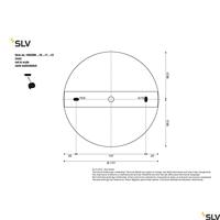 SLV Led hanglampOne Ø 60cm dimbaar wit - 1002910 - thumbnail
