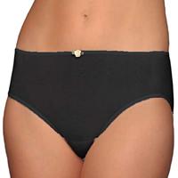 Dames heup slip - katoen 3267 - dames ondergoed - dames onderbroek - Katoenen ondergoed - M - Zwart | Dames slip - Onderbroek - Ondergoed - thumbnail