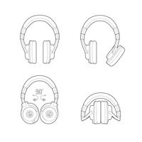 Oordopjes Audio-Technica ATH-M40X Zwart - thumbnail