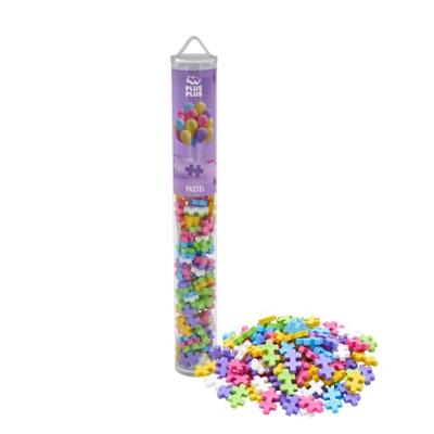 Plus-Plus tube pastel: 100 stuks (4025)