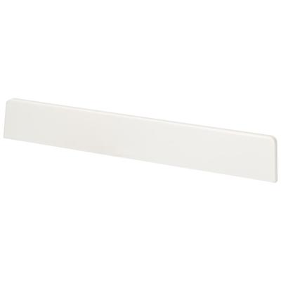 Lignodur eindkap overzet vensterbank - 260 mm Wit