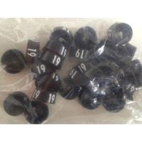 MB zwart/wit 19 voor op kledinghanger - thumbnail