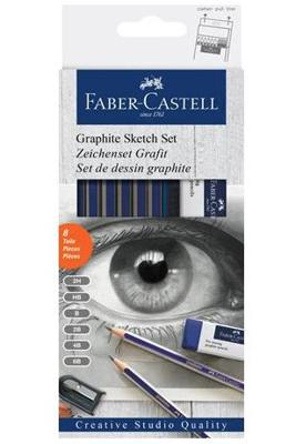 Faber-Castell Faber castell fc-114000 grafietset goldfaber 8-delig