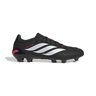 adidas Predator League Gras Voetbalschoenen (FG) Zwart Wit Rood