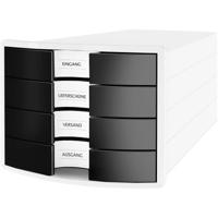 HAN IMPULS 2.0 1012-32 Ladebox Wit DIN A4, DIN C4 Aantal lades: 4 - thumbnail