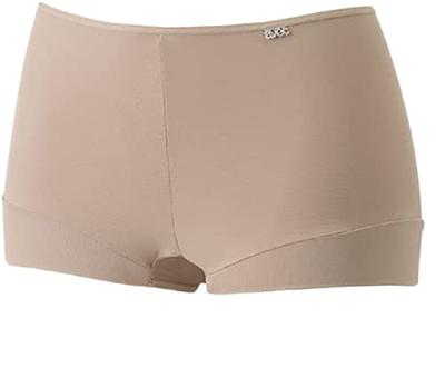 3844 dames boxershort microfiber - Dames polyamide hoge onderbroek - Badstof kruisje - ondergoed