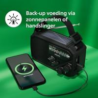 Philips TAR1609 Noodradio FM radio Zwart - thumbnail