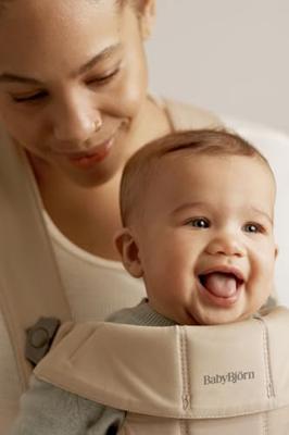 Geweven babydrager Mini BABYBJÖRN beige