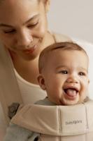 Geweven babydrager Mini BABYBJÖRN beige - thumbnail