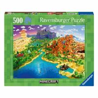 Ravensburger legpuzzel minecraft - 500st. - thumbnail