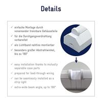 Müller-Licht Basic LED-monitorlamp LED LED vast ingebouwd 40 W Neutraalwit Wit - thumbnail