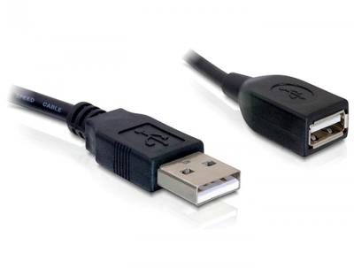 Delock 82457 Verlengkabel USB 2.0 A-A 15cm male/female