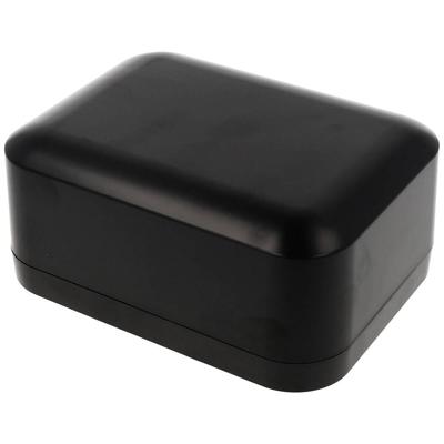 Hammond Electronics 1556EABK Universele behuizing 160 x 120 x 70 ABS kunststof Brandvertragend Zwart 1 stuk(s)