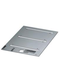 Phoenix Contact 0828786 US-EMSP (50X30) Apparaatmarkering Montagemethode: Schroeven, Nieten Markeringsvlak: 50 x 29.80 mm Wit Aantal markeringen: 40 10 stuk(s) - thumbnail